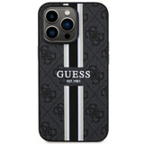 Guess GUHMP13XP4RPSK iPhone 13 Pro Max 6.7" black/black hardcase 4G Printed Stripes MagSafe