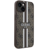 Guess GUHMP14MP4RPSW iPhone 14 Plus 6.7" brun/brun hardcase 4G Printed Stripes MagSafe