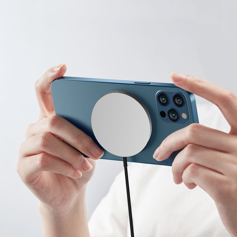 Dudao MagSafe 15W induktiv oplader - sort