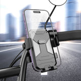 Telefonholder til cykel / motorcykel Dudao F7C - sort