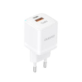 Vægladning GaN 33W PPS USB C/USB Dudao A13Pro - hvid