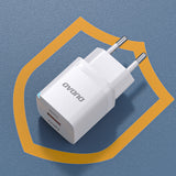 Vægladning GaN 33W PPS USB C/USB Dudao A13Pro - hvid