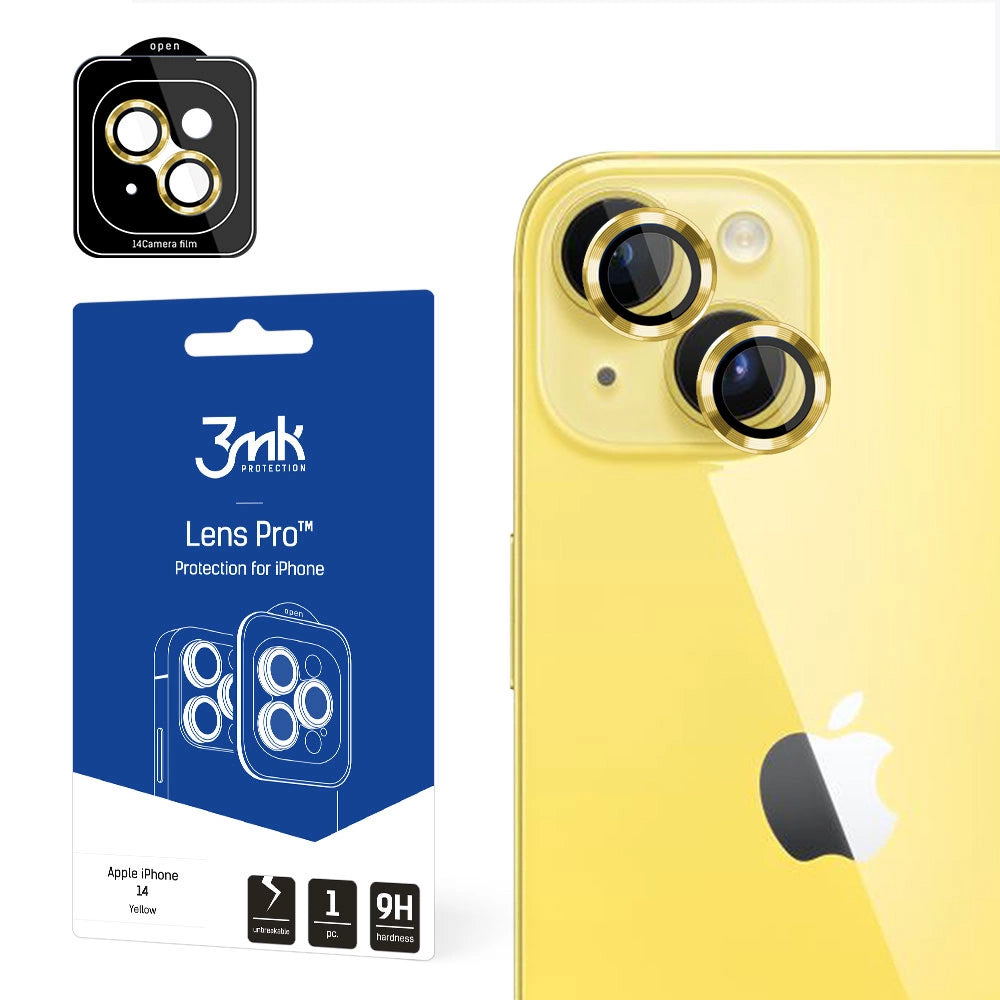 Apple iPhone 14 - 3mk Lens Protection Pro Gul