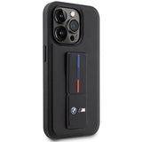 Case BMW BMHCP14X22GSLK iPhone 14 Pro Max 6,7" sort/sort hardcase Grip Hot Stamp