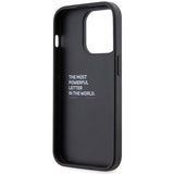 Case BMW BMHCP14X22GSLK iPhone 14 Pro Max 6,7" sort/sort hardcase Grip Hot Stamp