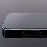2 stykker fuldskærm tempereret glas med ramme-kasse venlig Wozinsky fuld lim iPhone 15 - sort