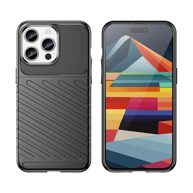 Armored iPhone 15 Pro Max Thunder Case - sort