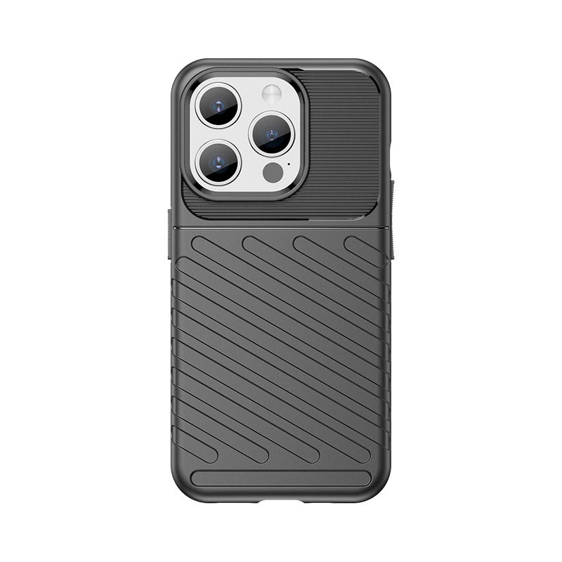 Armored iPhone 15 Pro Thunder Case - sort