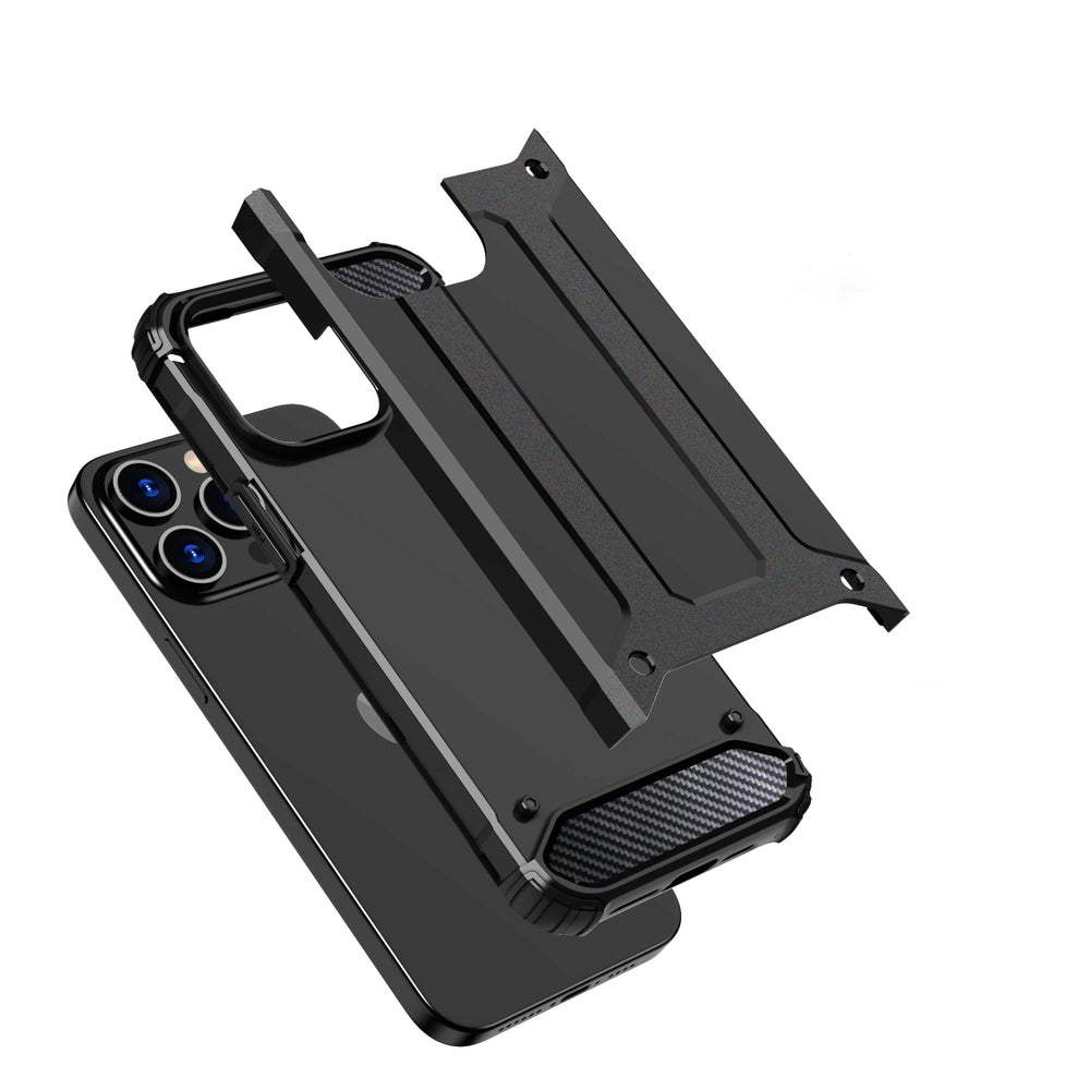 iPhone 15 Pro Hybrid Armor case - blå