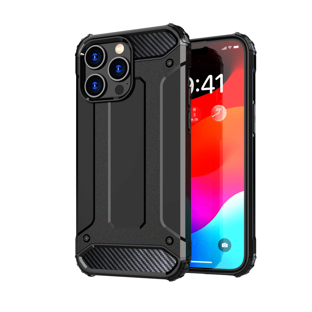 iPhone 15 Pro Hybrid Armor case - blå