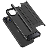iPhone 15 Plus Hybrid Armor case - sort