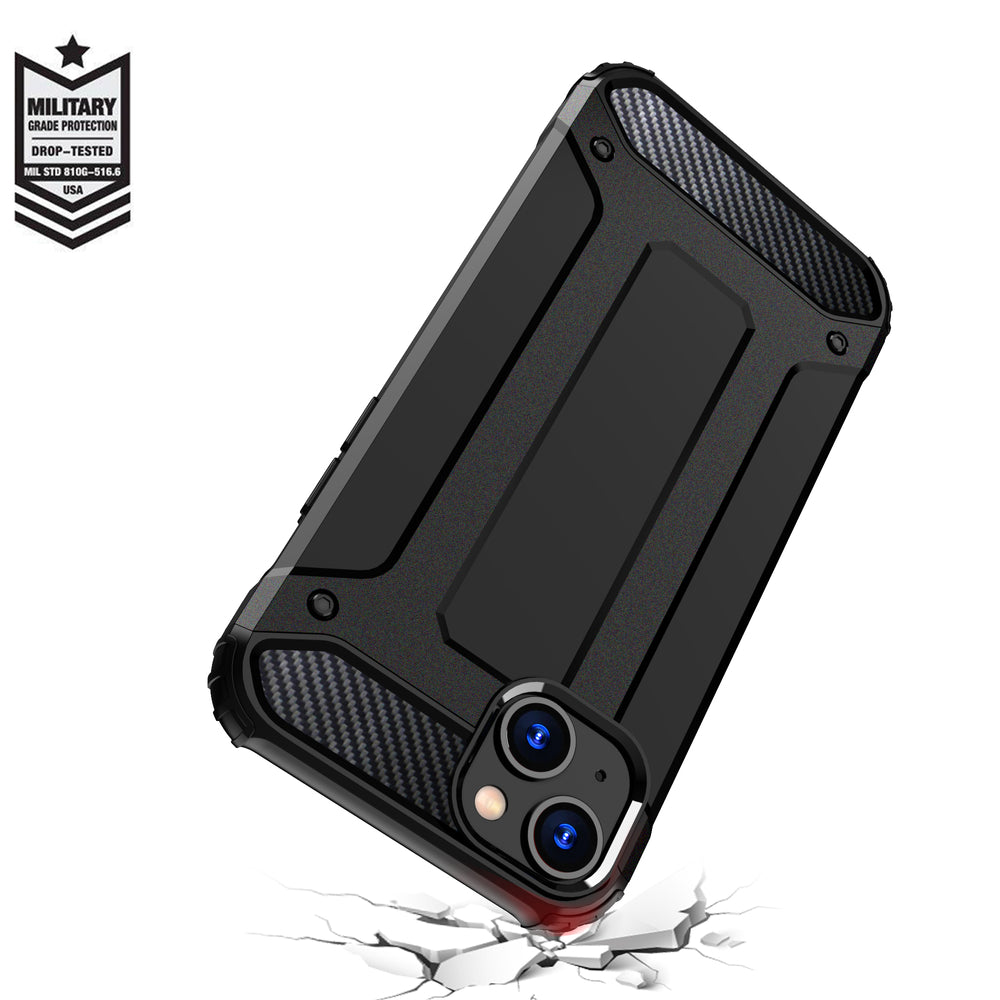 iPhone 15 Plus Hybrid Armor case - sort