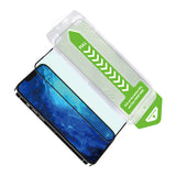 9H hærdet glas med monteringsramme til iPhone 14 Plus Wozinsky Premium Glass - sort