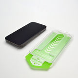 9H hærdet glas med monteringsramme til iPhone 14 Plus Wozinsky Premium Glass - sort