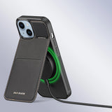 3in1 Wallet Case with Stand for iPhone 14 Plus MagSafe RFID Blocker Dux Ducis Rafi Mag - Black