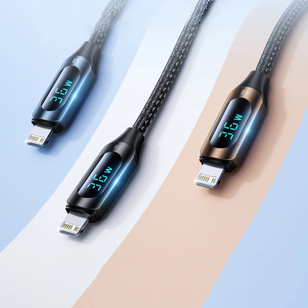 Wozinsky WUCLC1 Lightning - USB-C cable 36W 480Mb/s 1m - black