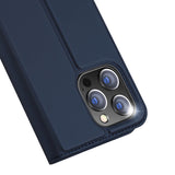 Dux Ducis Skin Pro Wallet Case for iPhone 15 Pro Max - Blue