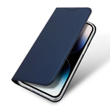 Dux Ducis Skin Pro Wallet Case for iPhone 15 Pro Max - Blue