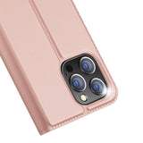 Dux Ducis Skin Pro Wallet Case til iPhone 15 Pro - Pink
