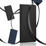 Dux Ducis Skin Pro Case Realme 11 Flip Card Wallet Stand Black