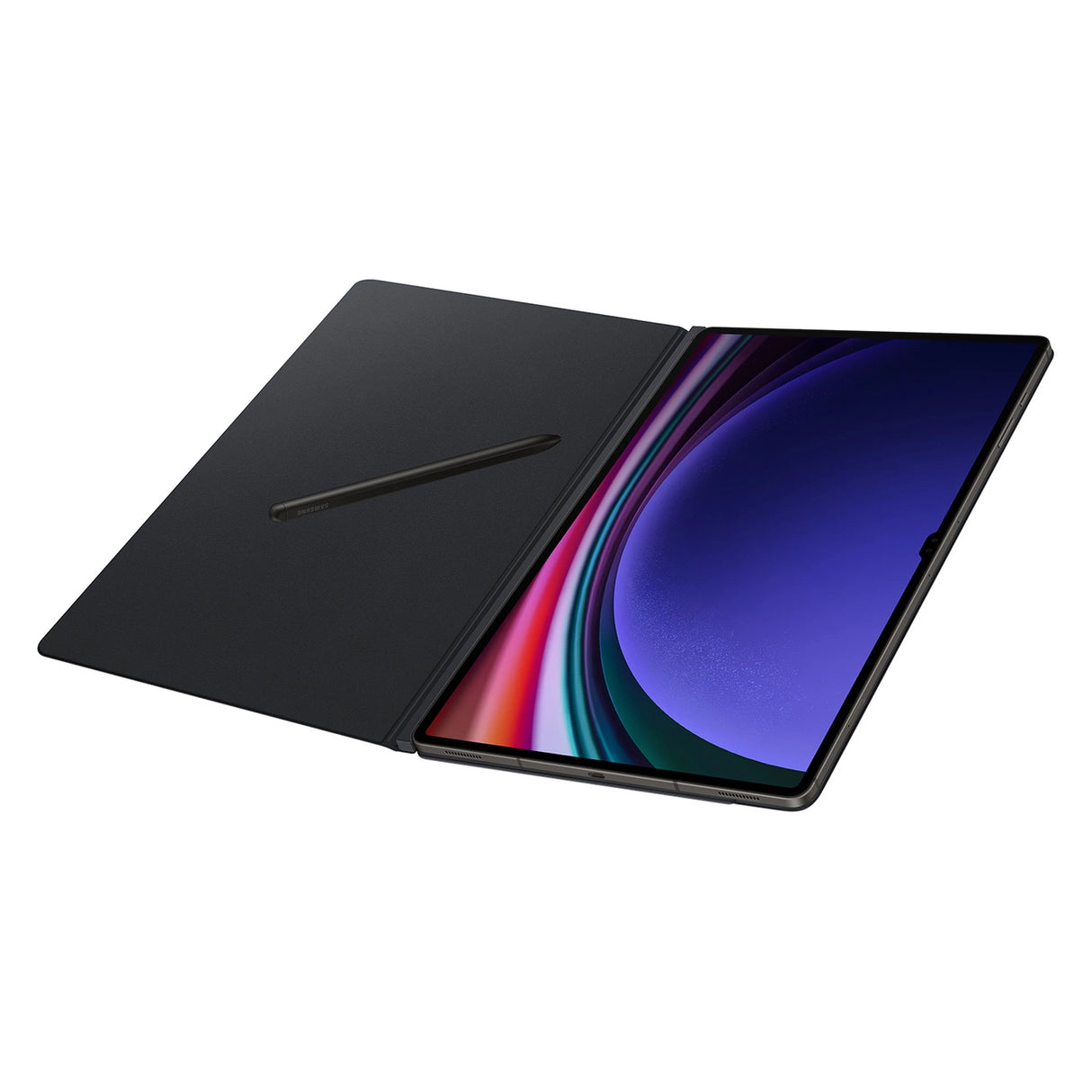 Flipcase med stativ til Samsung Galaxy Tab S9 Ultra Smart Book Cover - hvid