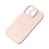 MagSafe-kompatibel silikonfoder til iPhone 15 Plus Silikonfoder - Creme