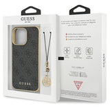 Guess 4G Charms Collection case til iPhone 14 Pro Max - grå
