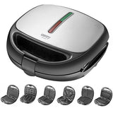 Camry Premium CR 3057 sandwichtoaster 800 W Sort, Sølv