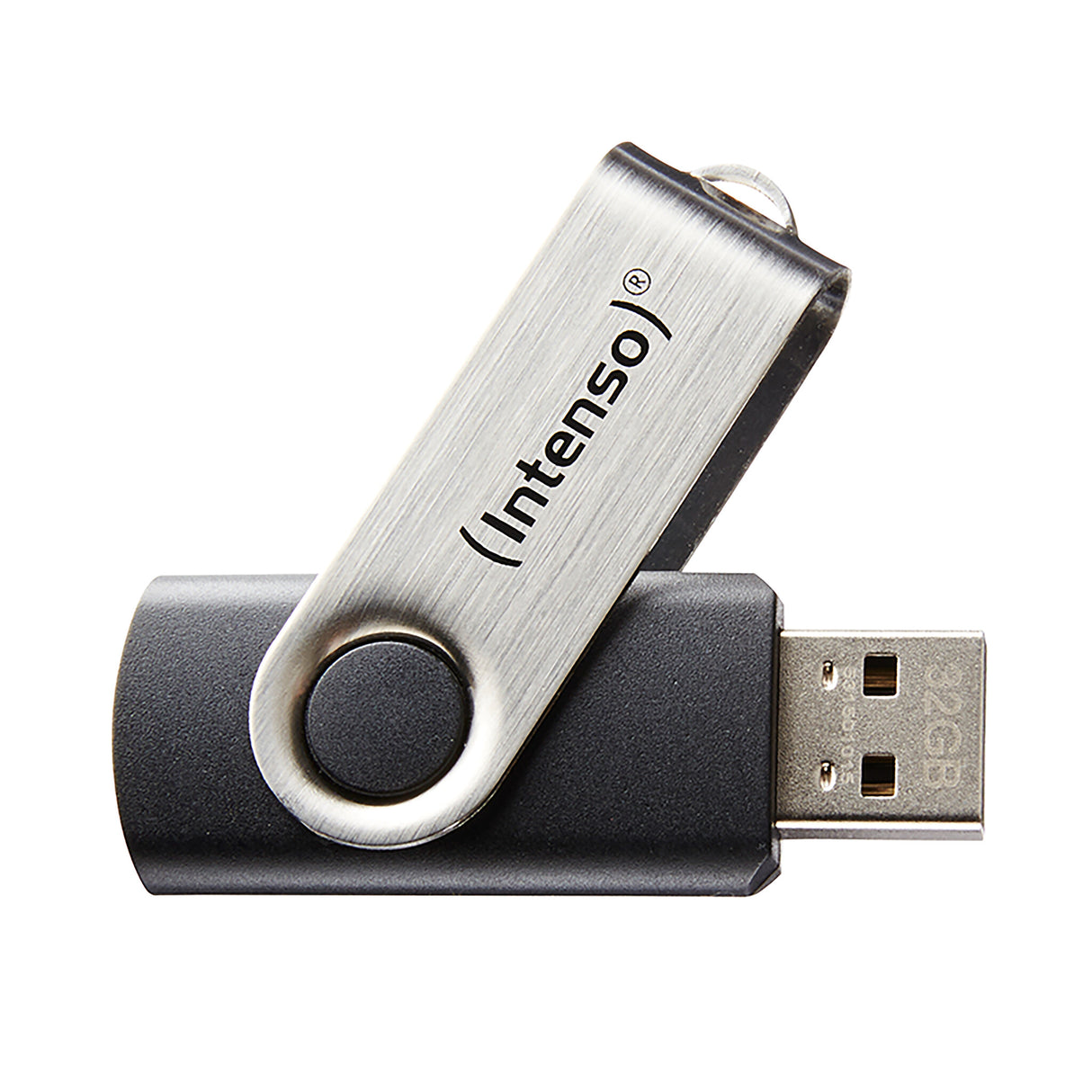 Intenso Basic Line USB-nøgle 8 GB USB Type-A 2.0 Sort, Sølv