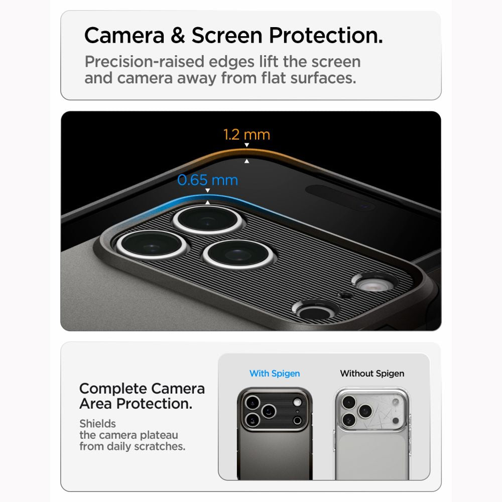 Spigen Tough Armor T Magsafe Iphone 17 Pro Max / 18 Pro Max Gunmetal