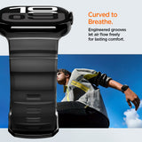 Spigen Wbs2 Remmen Til Apple Watch 8 / 9 / 10 / 11 / 12 / Se / Ultra (44 / 45 / 46 / 49 Mm) Sort