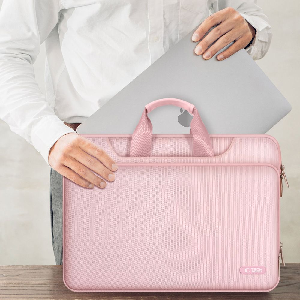 Tech Protect Lommetask Til Bærbar 15 16 Pink