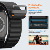 Spigen Wbf1 Remmen Til Apple Watch 8 / 9 / 10 / 11 / 12 / Se / Ultra (44 / 45 / 46 / 49 Mm) Sort