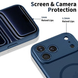 Tech Protect Basicmag Magsafe Iphone 17 Pro Mat Dyb Blå