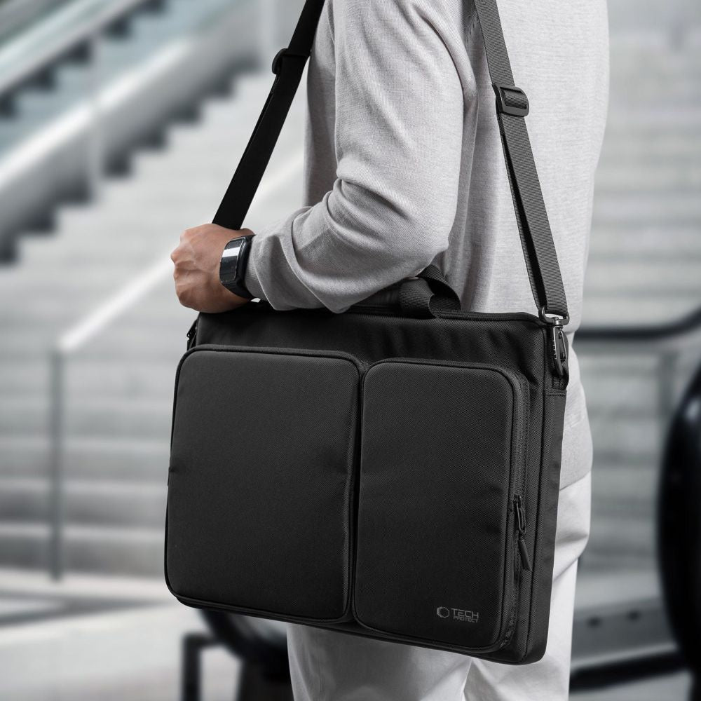 Tech Protect Defender Bærbar Taske 17" Sort