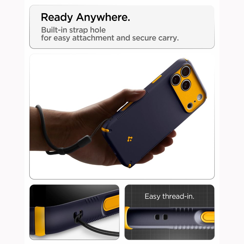 Spigen Nano Pop Hybrid Magsafe Iphone 17 Pro / 18 Pro Blåbær Marineblå