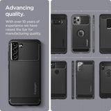 Spigen Rugged Armor Galaxy S21 Fe Matsort