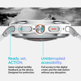 Spigen Modern Fit Band Samsung Galaxy Watch Ultra 1 / 2 2024 2026 (47 Mm) Sølv
