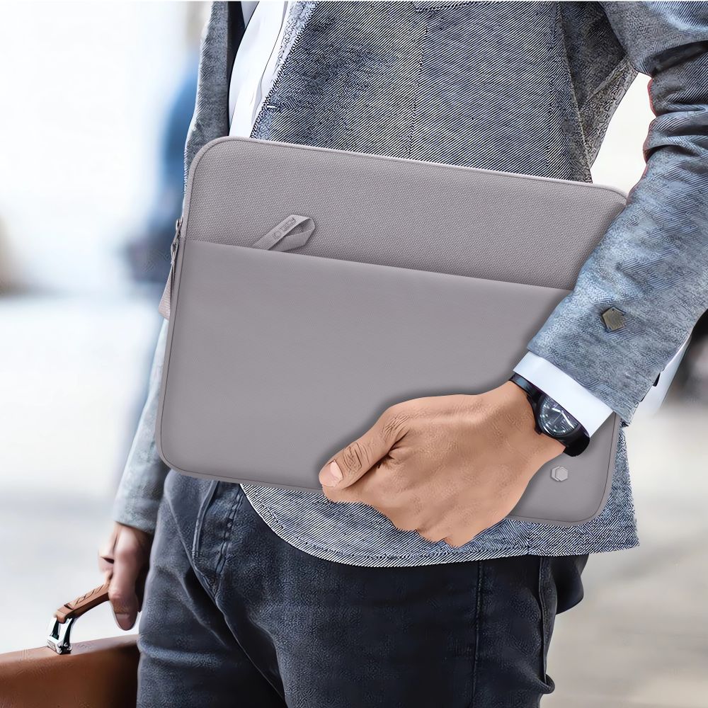 Tech Protect Sleeve Til Bærbar 15 16" Grå