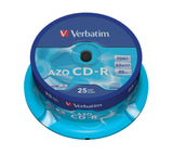 Verbatim CD-R AZO Crystal 700 MB 52x 25 stk