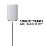 SANUS WSSE1A2-W2 - ADJUSTABLE SPEAKER STAND SONOS ERA 100 - PAIR - WHITE