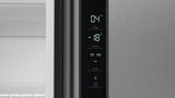 Bosch Serie 4 KFN96VPEA side-by-side køle-fryseskab Fritstående 605 L Rustfrit stål