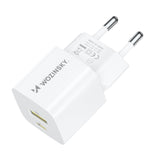 Wozinsky WWCEAC GaN USB-A USB-C 33W vægoplader - hvid