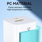 Wozinsky WWCEAC GaN USB-A USB-C 33W vægoplader - hvid