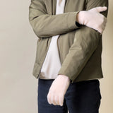 Trådede telefonhandsker med udskæringer til fingre - lyserøde