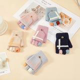 Vintertelefonhandsker til kvinder/børn - sort