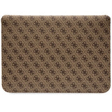 Guess 4G Stripe Metal Logo case for a 14" laptop - brown
