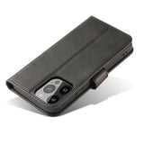 Magnet Case Case for Honor Magic5 cover med flap wallet stand sort