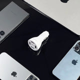 Wozinsky WCCAW 50W 4x USB-A QC biloplader - hvid