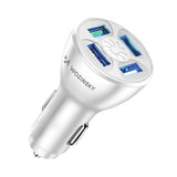 Wozinsky WCCAW 50W 4x USB-A QC biloplader - hvid